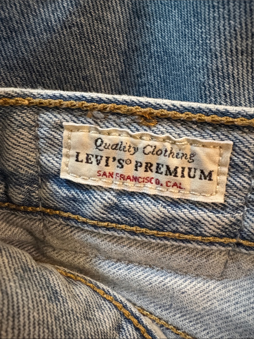 Levi’s jeans Wedgie Straight Leg size 26 Cotton Button fly high waist EUC - Picture 3 of 12
